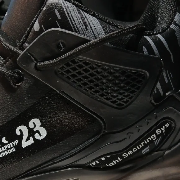 High Top Athletic Shoes With 23 Detail Sz 10 - Picture 11 of 14